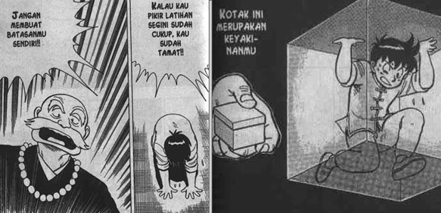 Kemampuan manusia hanya dibatasi oleh keyakinannya sendiri