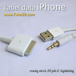 kabel data iphone