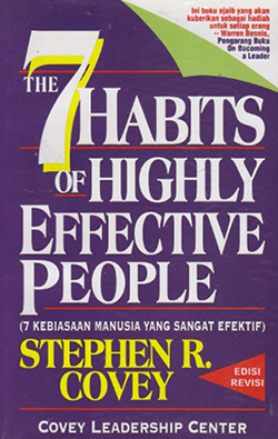 Buku 7 kebiasaan manusia yang efektif karangan Stephen Covey