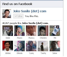 Facebook Joko Susilo