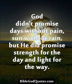 Tuhan berjanji akan memelihara kita dan dia setia