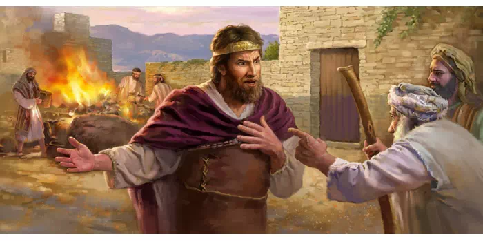 Nabi Samuel marah kepada Saul