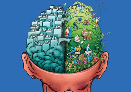 Fungsi Otak kanan dan otak kiri manusia